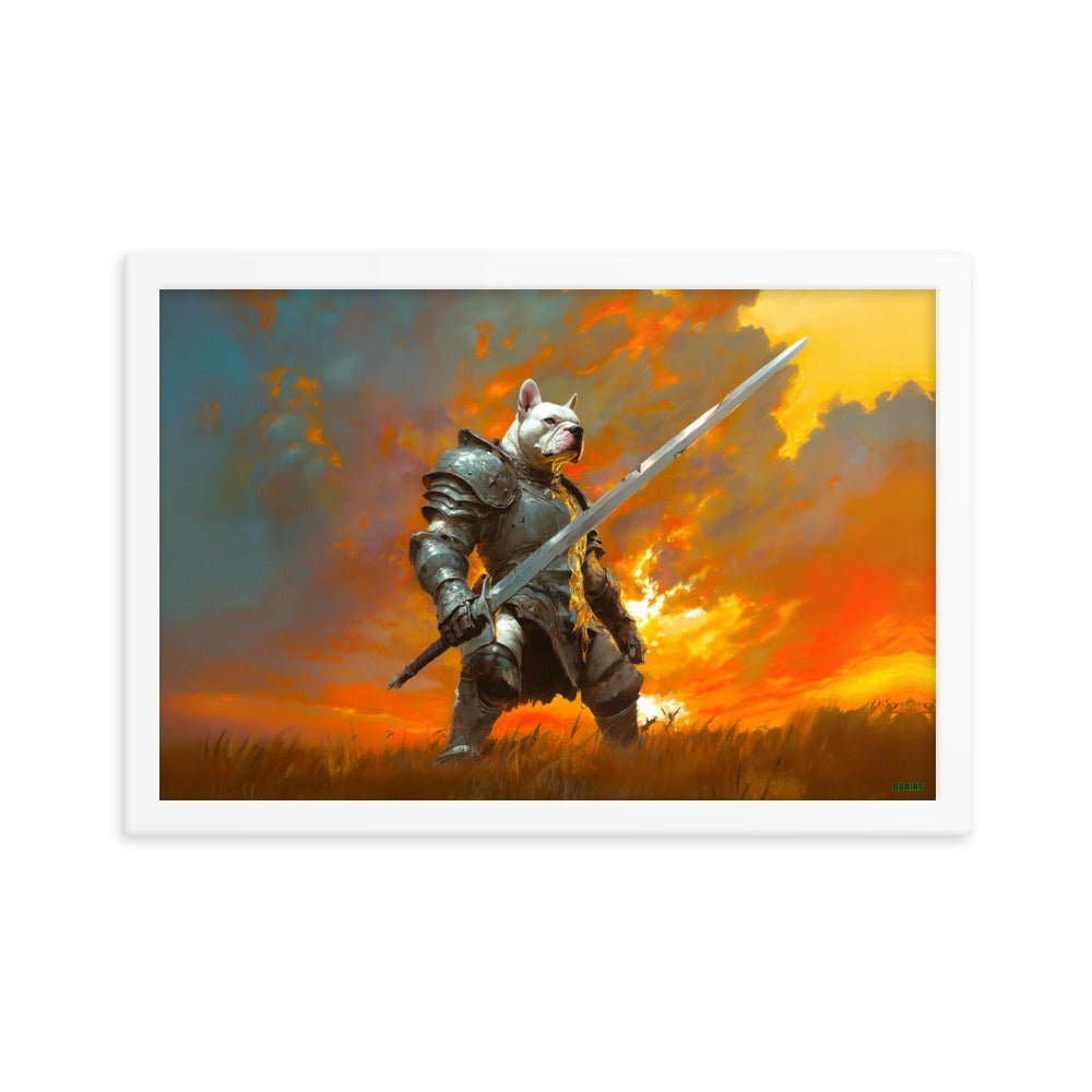 Ashenblade the Valiant – Framed Photo Paper Poster - BBairt