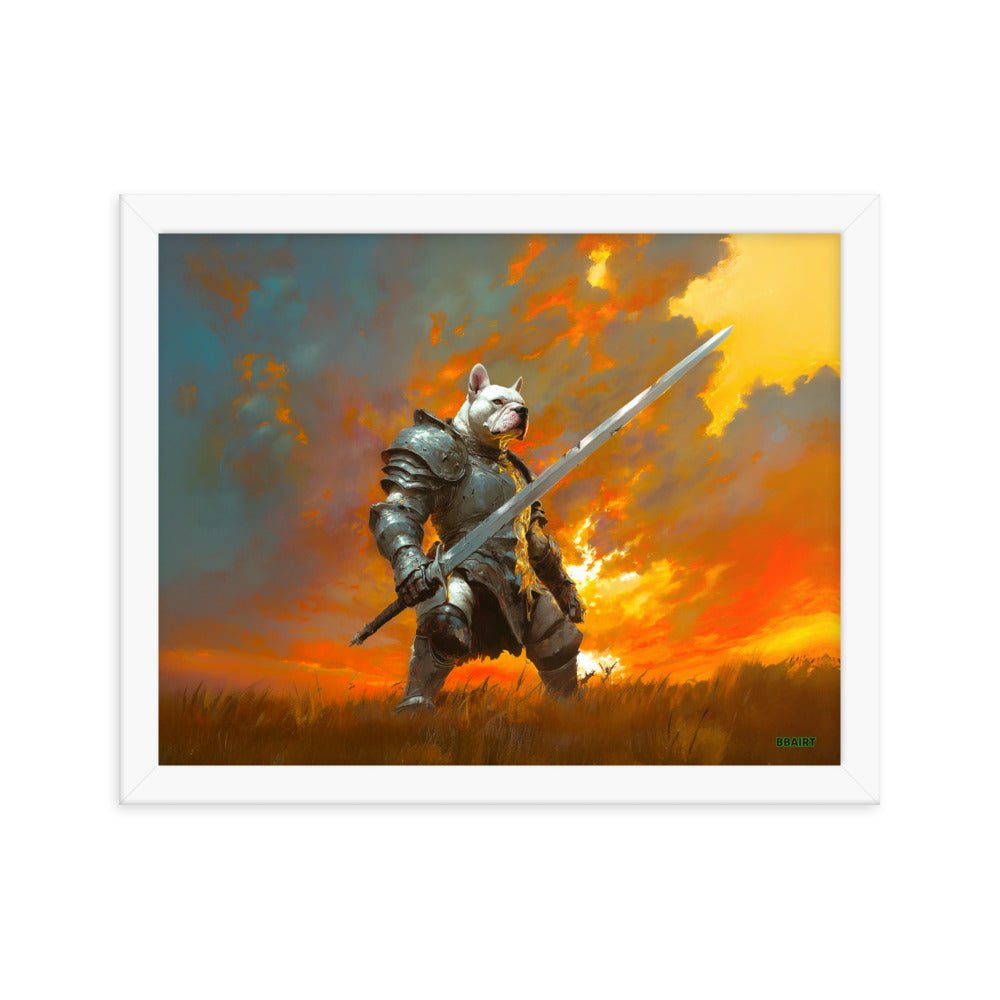 Ashenblade the Valiant – Framed Photo Paper Poster - BBairt