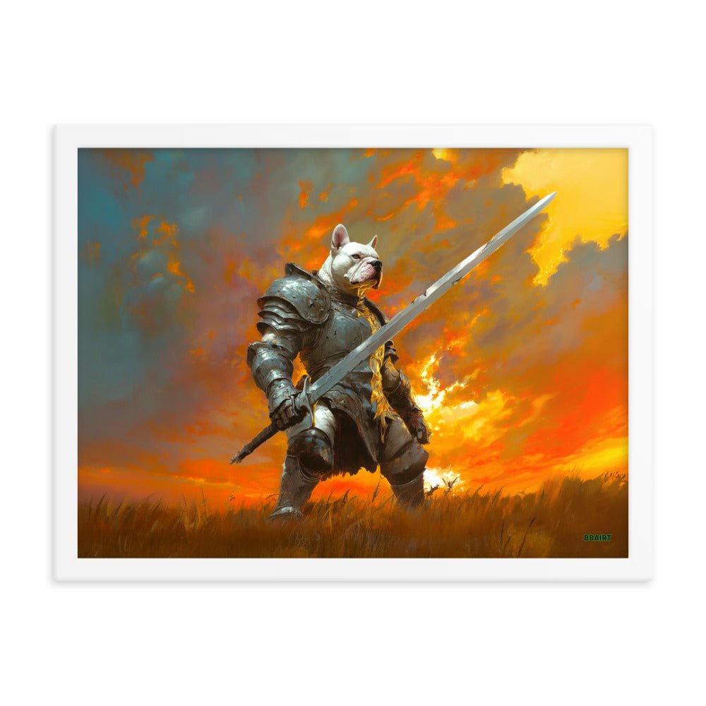 Ashenblade the Valiant – Framed Photo Paper Poster - BBairt