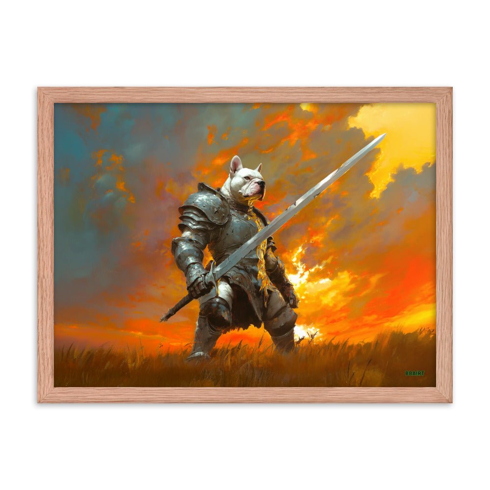 Ashenblade the Valiant – Framed Photo Paper Poster - BBairt