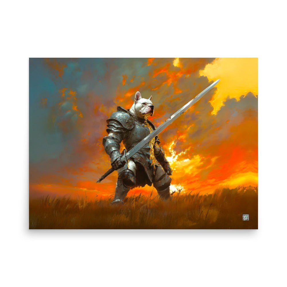 Ashenblade the Valiant – Matte Poster - BBairt