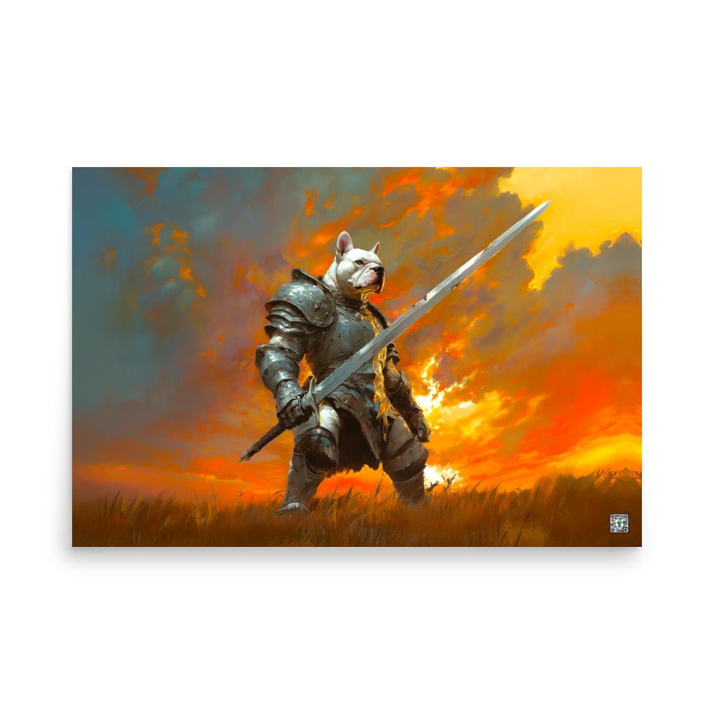 Ashenblade the Valiant – Matte Poster - BBairt