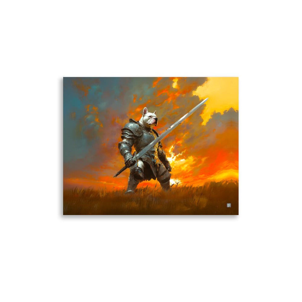 Ashenblade the Valiant – Matte Poster - BBairt