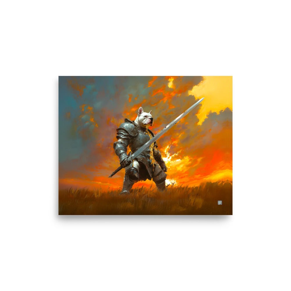 Ashenblade the Valiant – Matte Poster - BBairt