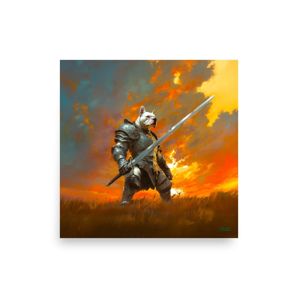 Ashenblade the Valiant – Photo Paper Poster - BBairt