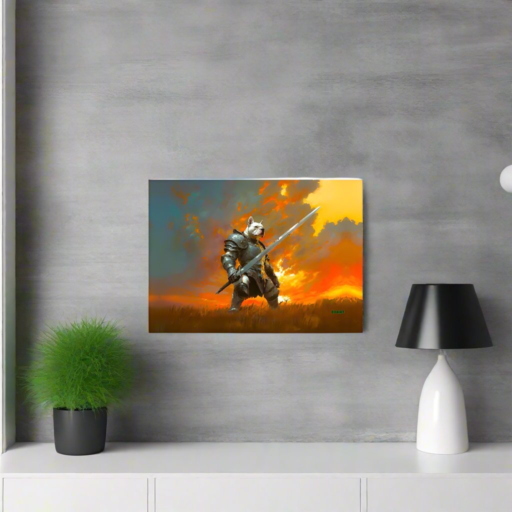 Ashenblade the Valiant – Photo Paper Poster - BBairt