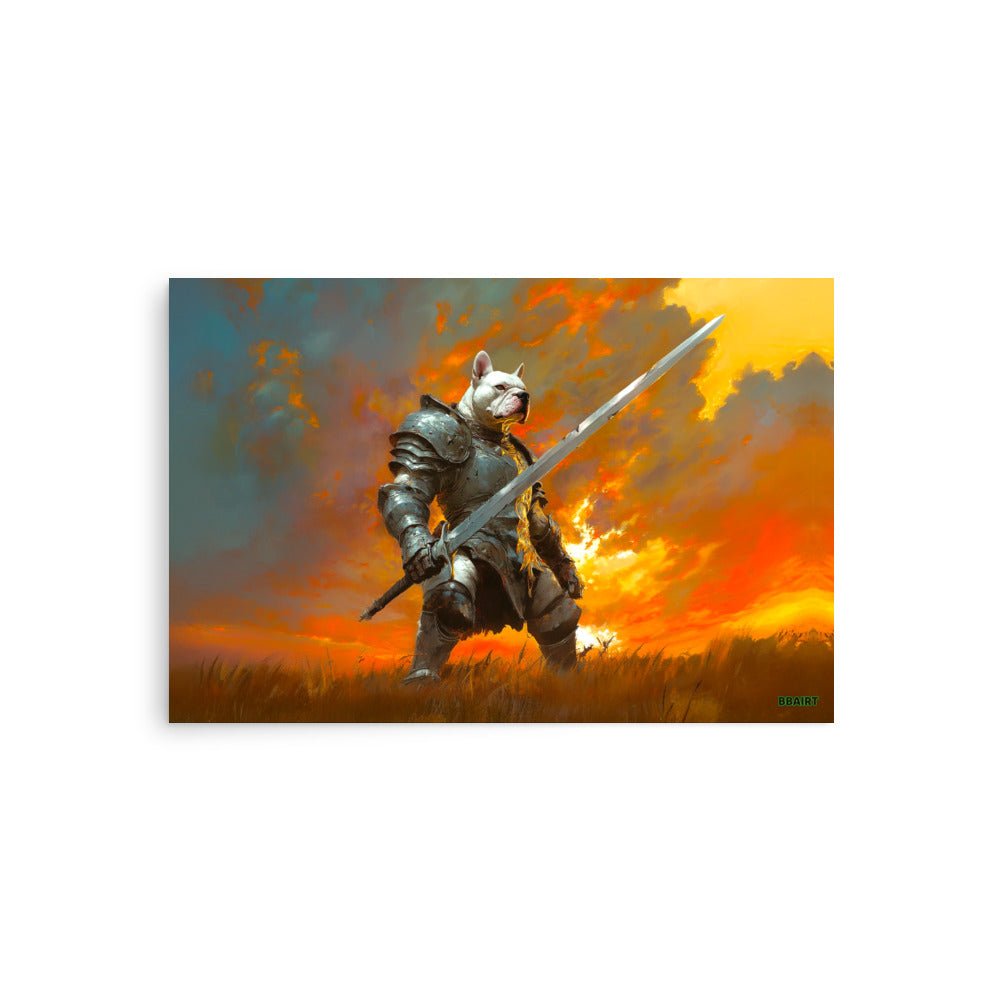 Ashenblade the Valiant – Photo Paper Poster - BBairt