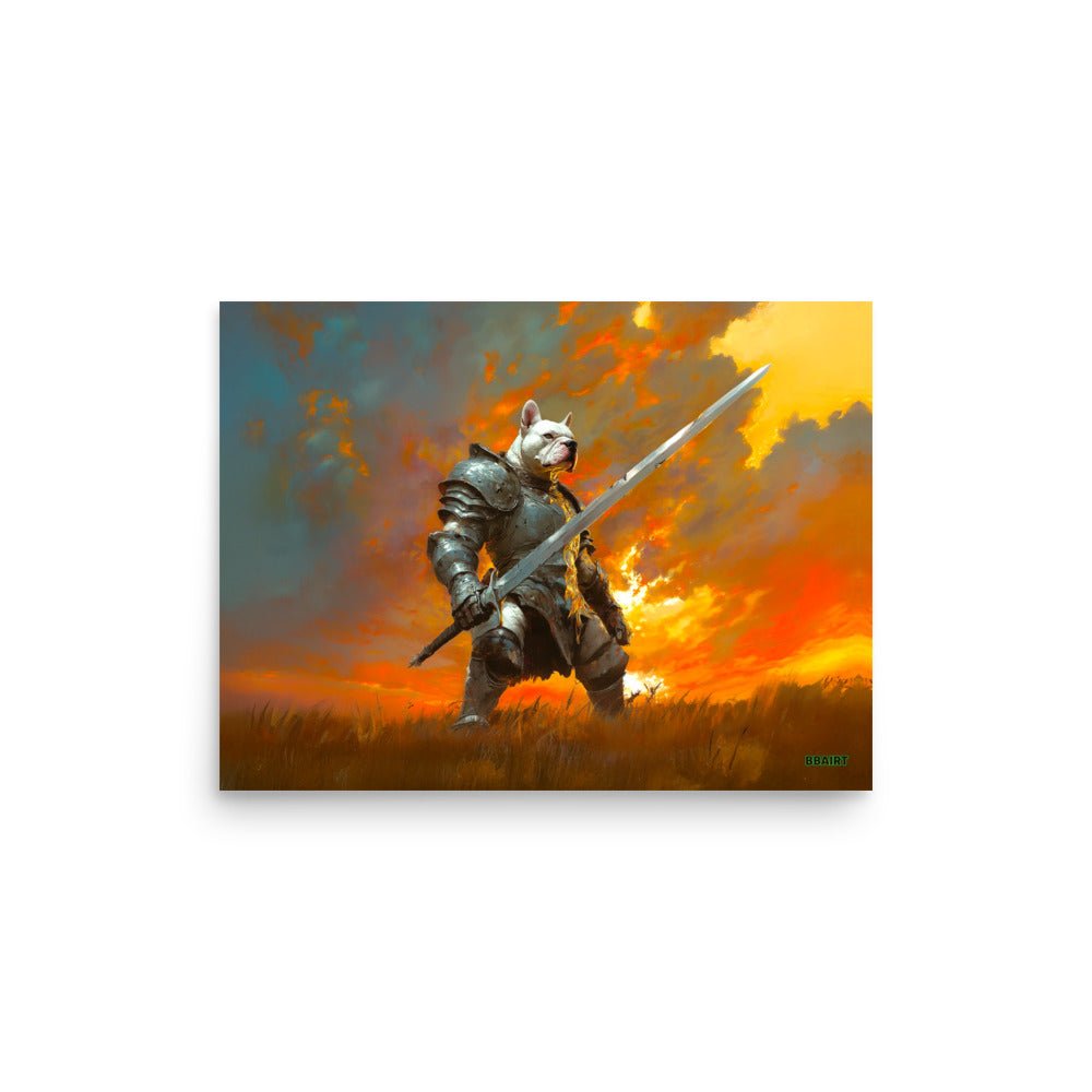 Ashenblade the Valiant – Photo Paper Poster - BBairt