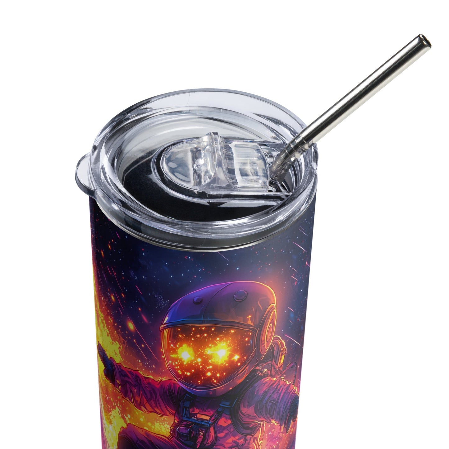 Astro Wave Rider - Stainless Steel Tumbler - BBairt