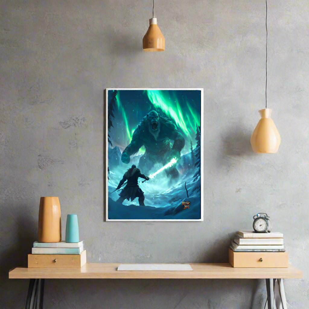 Aurora Clash Photo Paper Poster - Mythic Jheyz Collection - BBairt