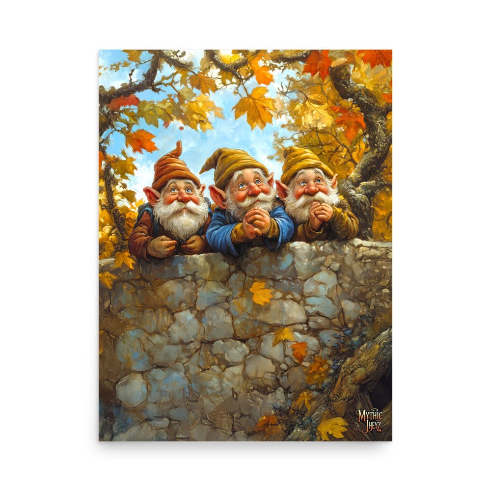 Autumn Watchers Photo Paper Poster - Mythic Jheyz Collection - BBairt