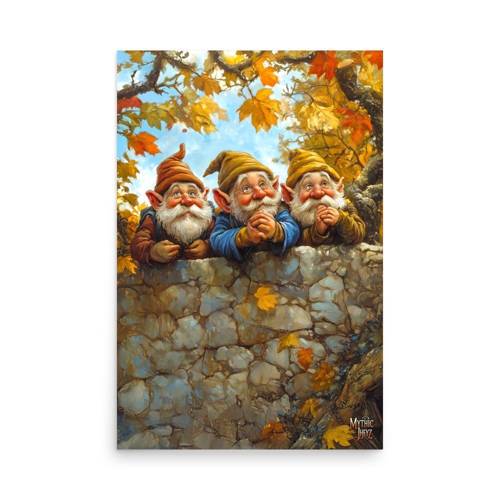 Autumn Watchers Photo Paper Poster - Mythic Jheyz Collection - BBairt