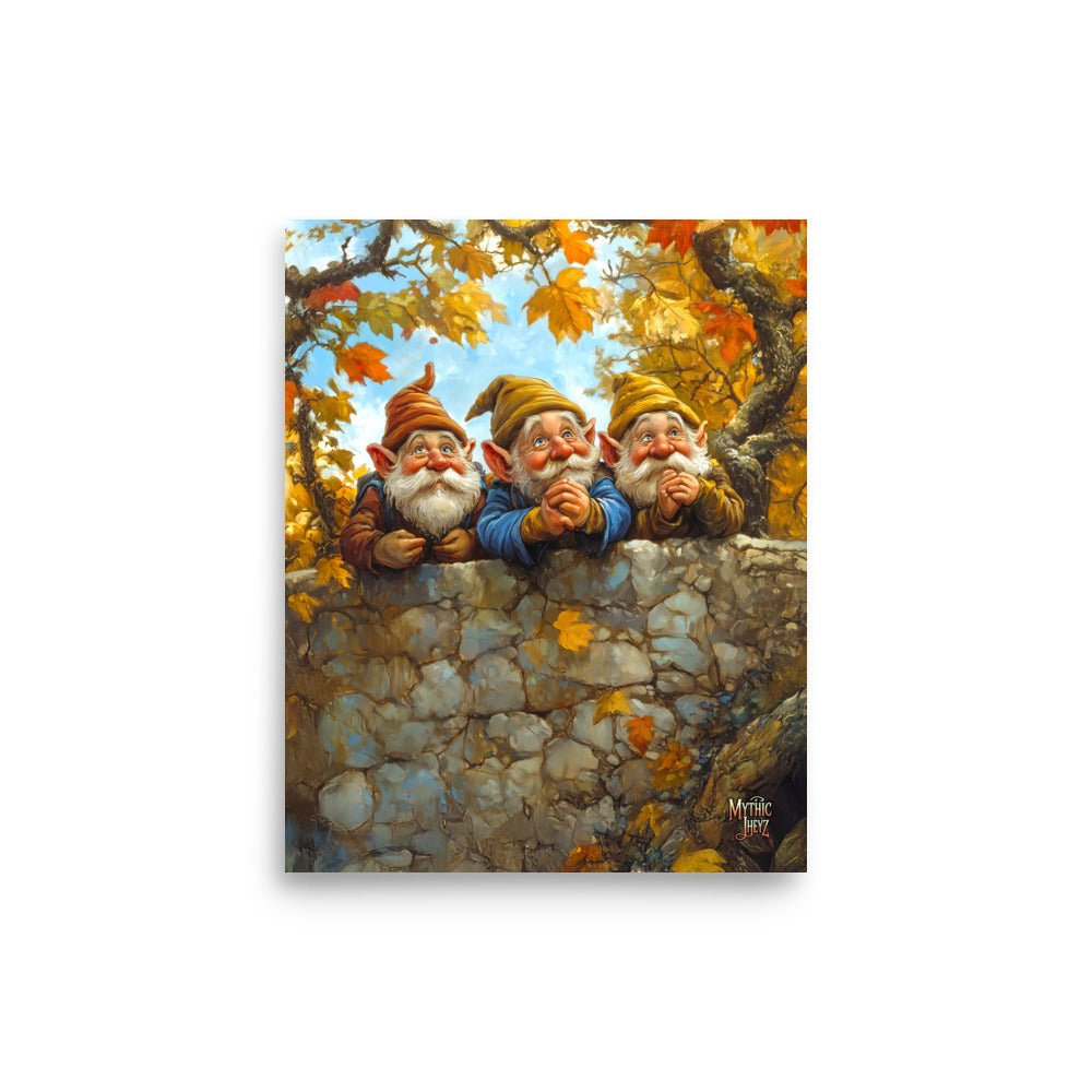 Autumn Watchers Photo Paper Poster - Mythic Jheyz Collection - BBairt