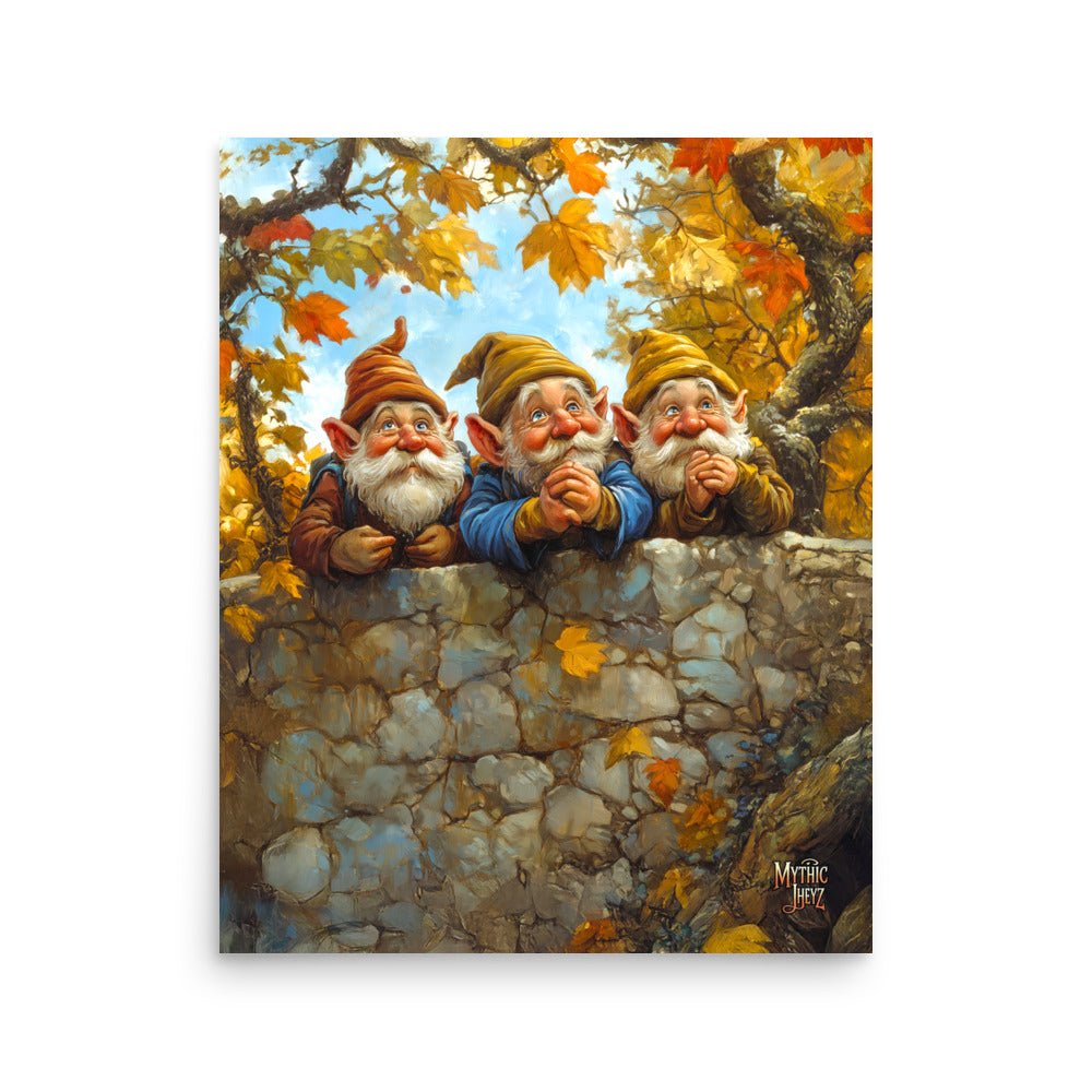 Autumn Watchers Photo Paper Poster - Mythic Jheyz Collection - BBairt
