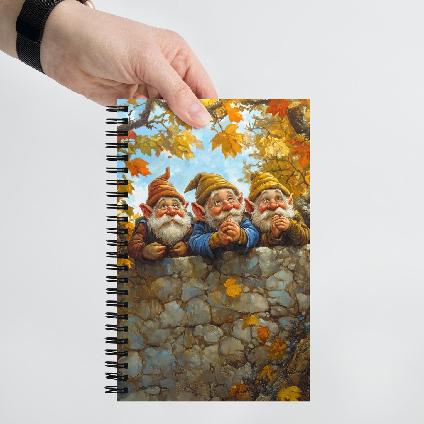 Autumn Watchers Spiral Notebook - Mythic Jheyz Collection - BBairt
