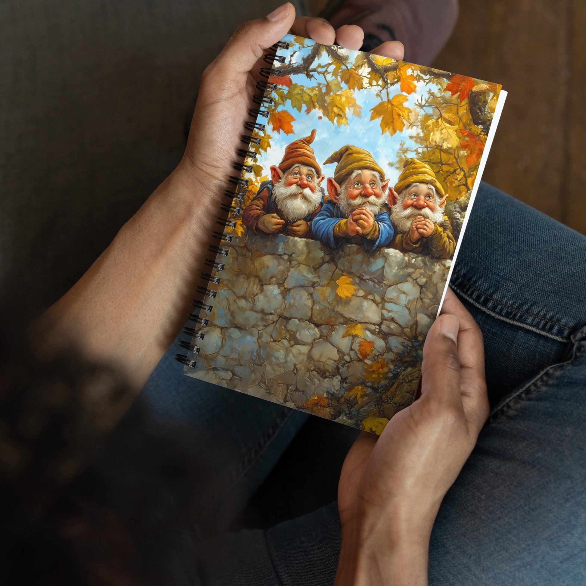 Autumn Watchers Spiral Notebook - Mythic Jheyz Collection - BBairt
