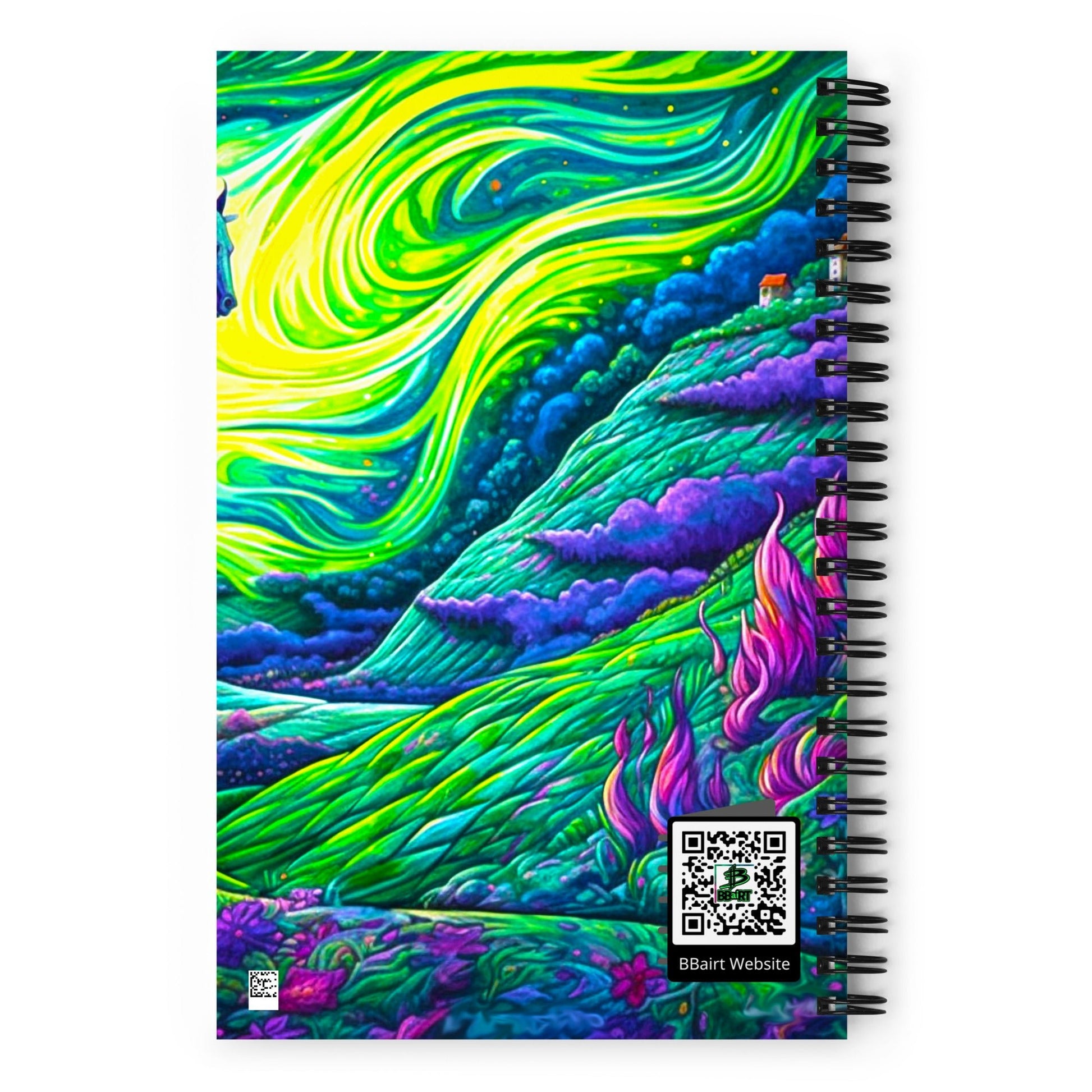 Azurea's Dreamscape - Spiral notebook - BBairt