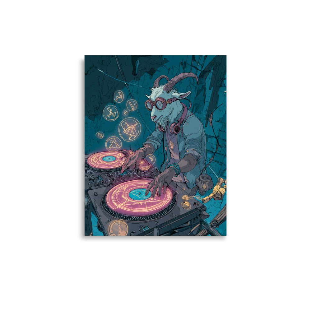 Bassline Conjurer – Photo Paper Poster - BBairt