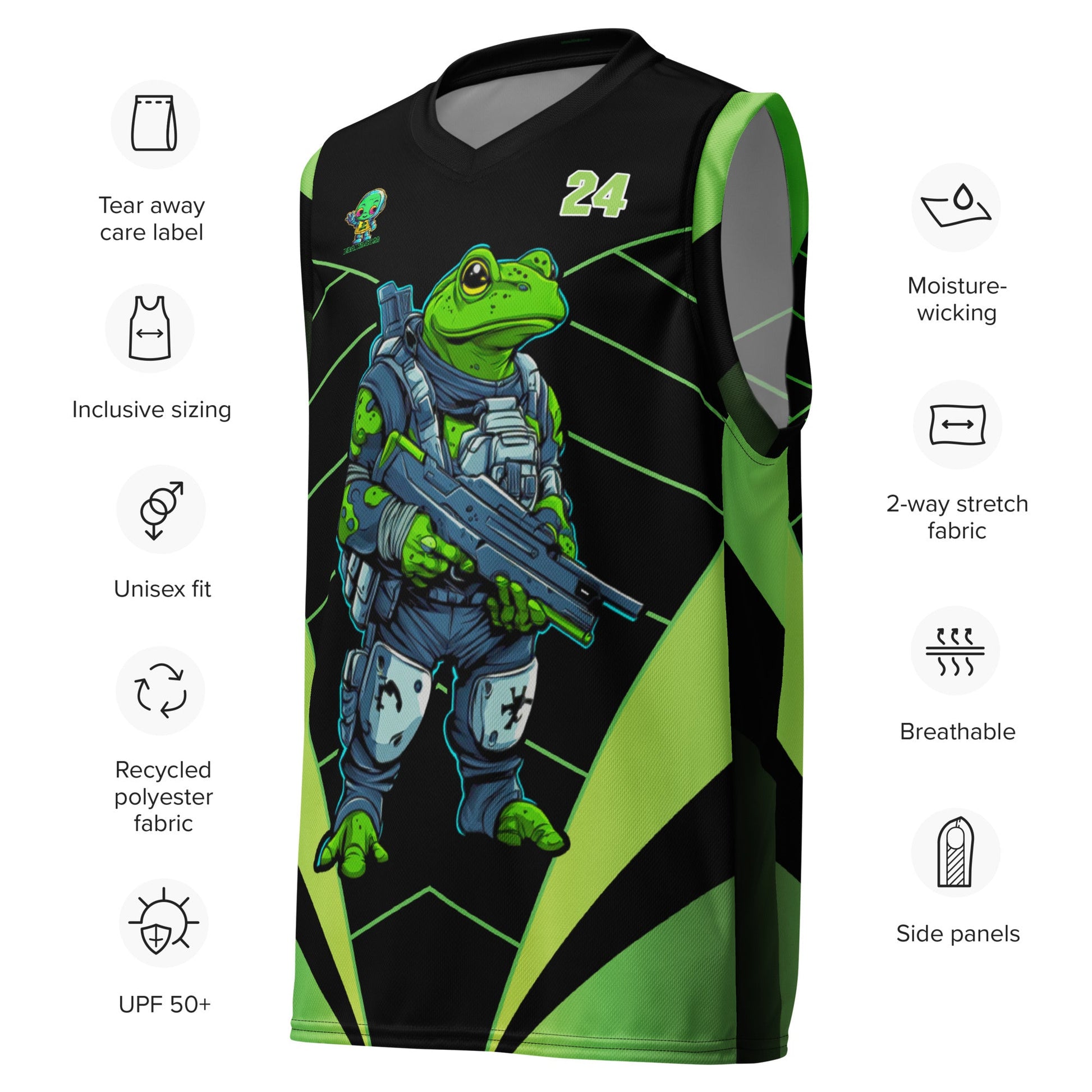 Battle Hopper - Basketball Jersey - BBairt