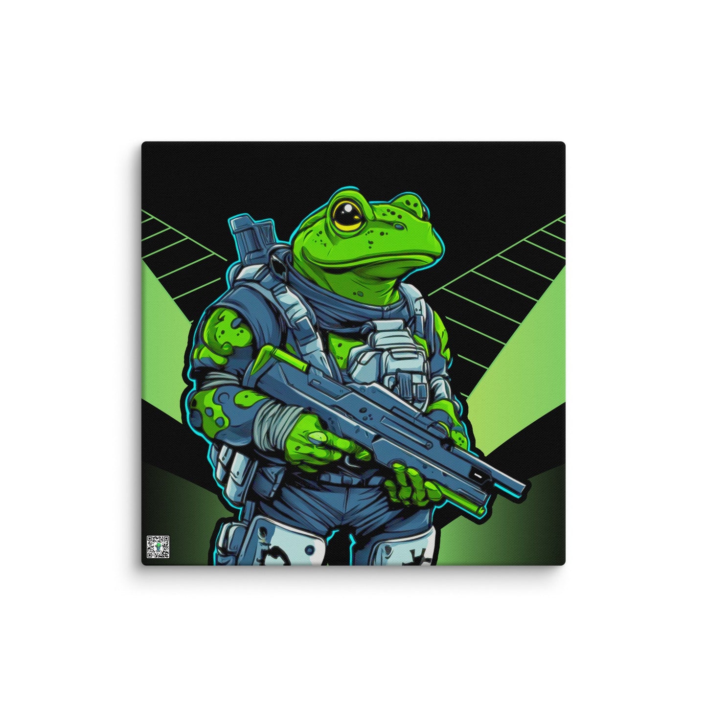 Battle Hopper - Canvas Print - BBairt