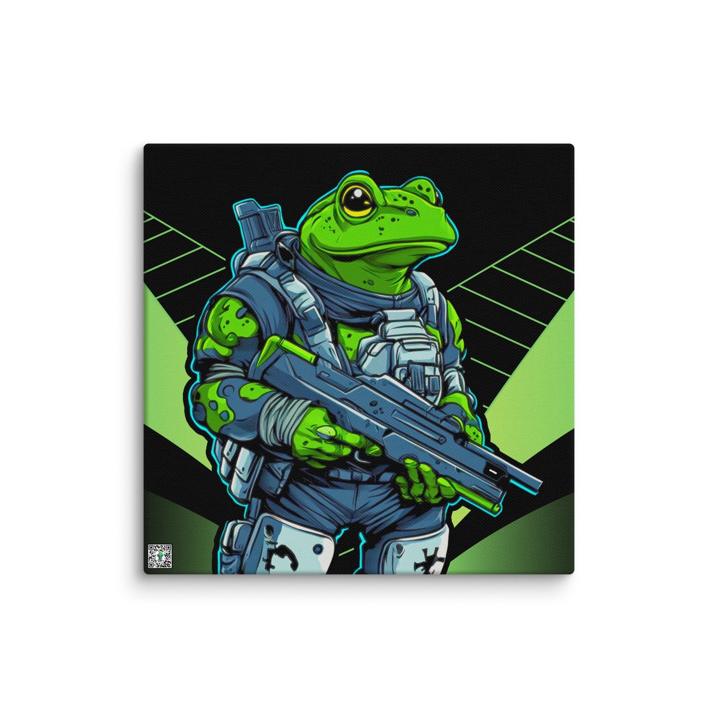 Battle Hopper - Canvas Print - BBairt