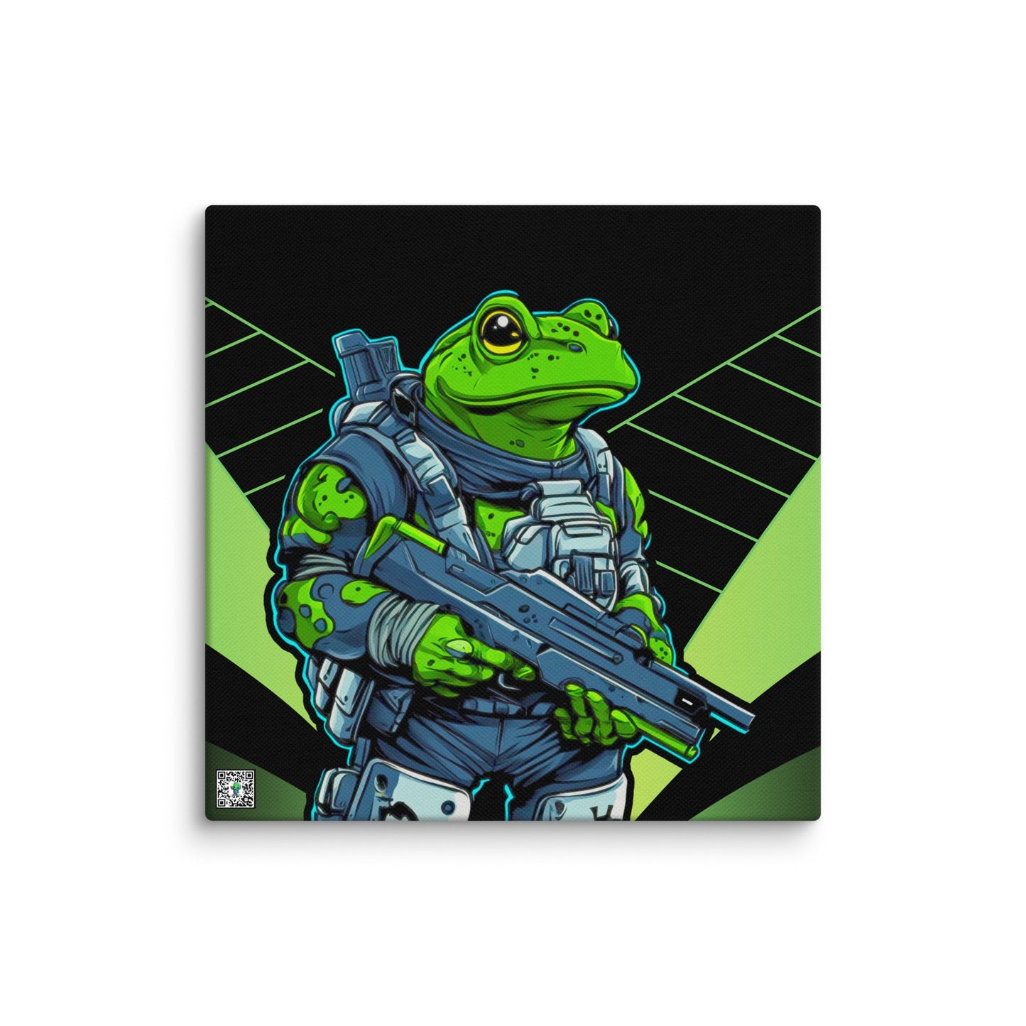 Battle Hopper - Canvas Print - BBairt