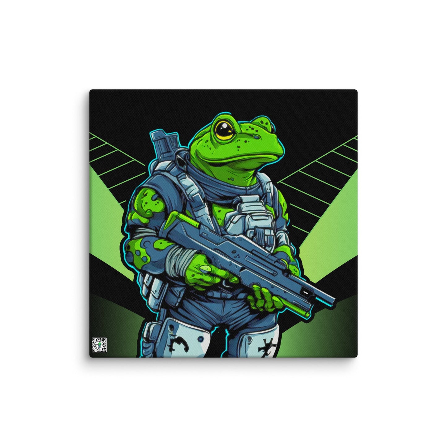 Battle Hopper - Canvas Print - BBairt