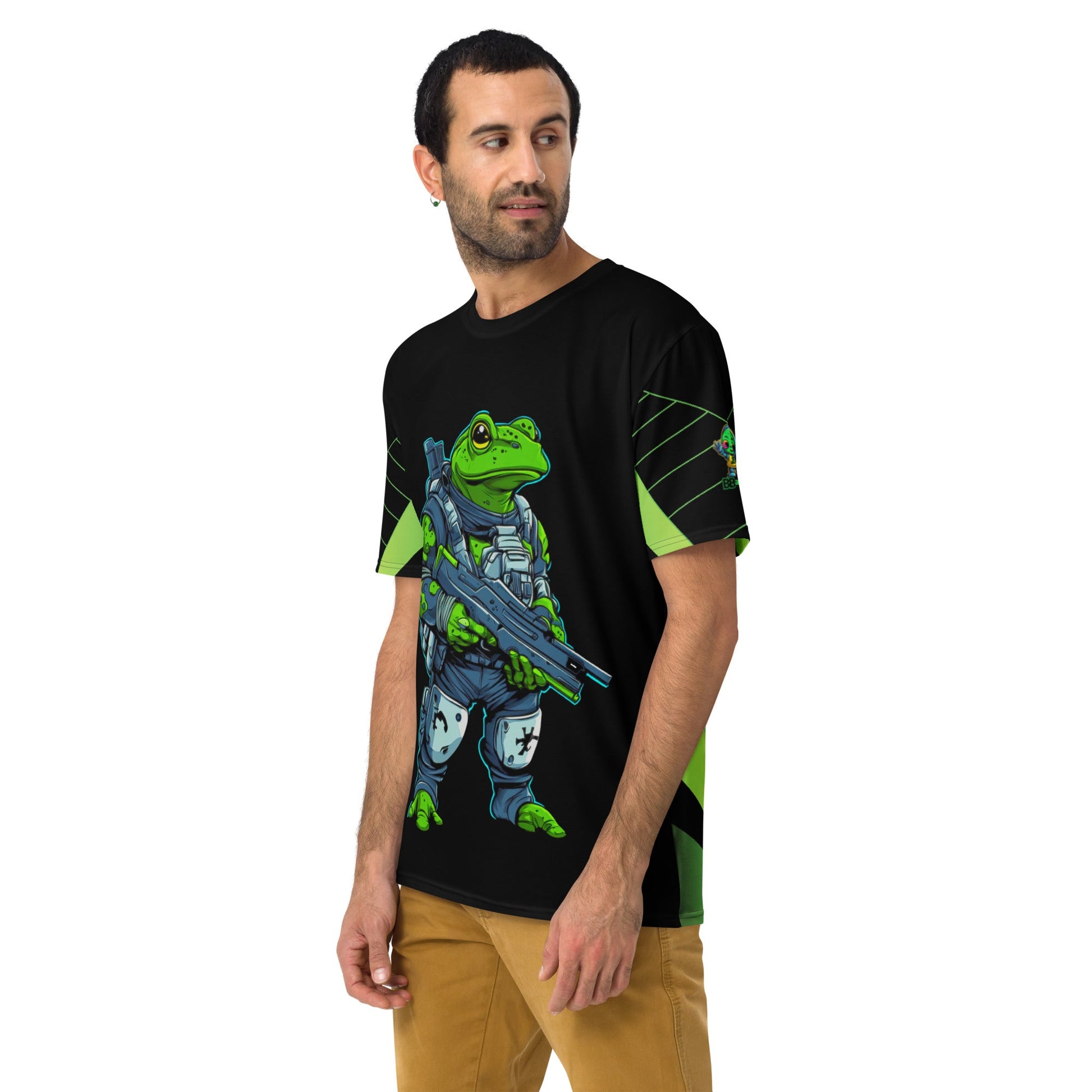Battle Hopper - Men's All - Over Print T-Shirt - BBairt