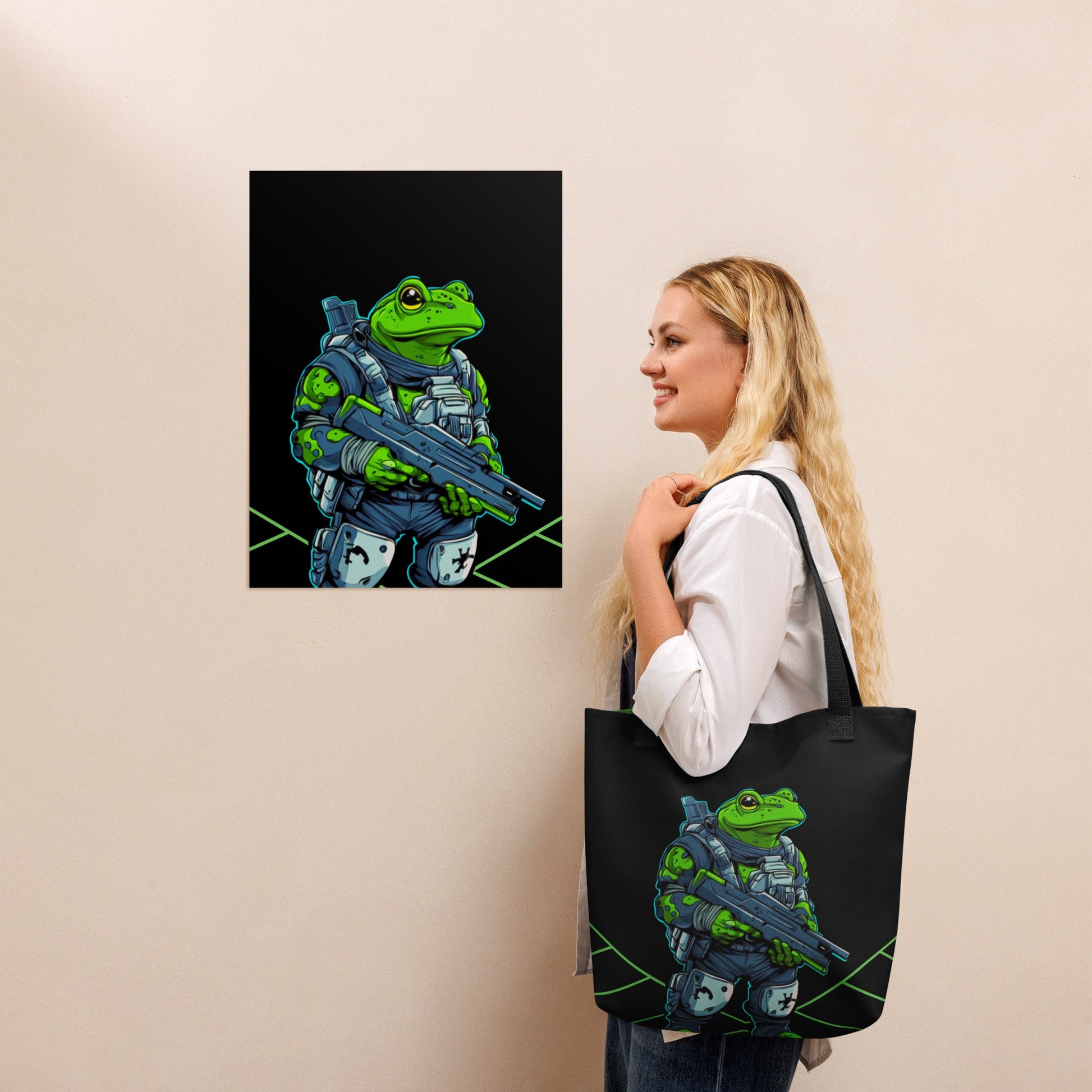 Battle Hopper - Tote Bag - BBairt