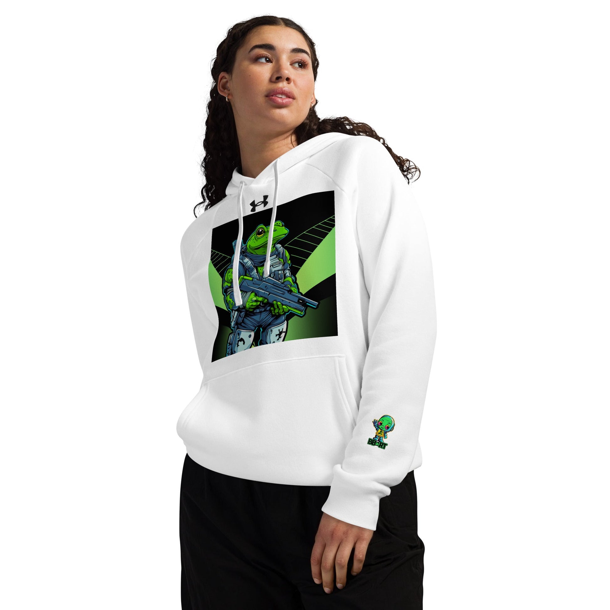 Battle Hopper - Under Armour® hoodie - BBairt