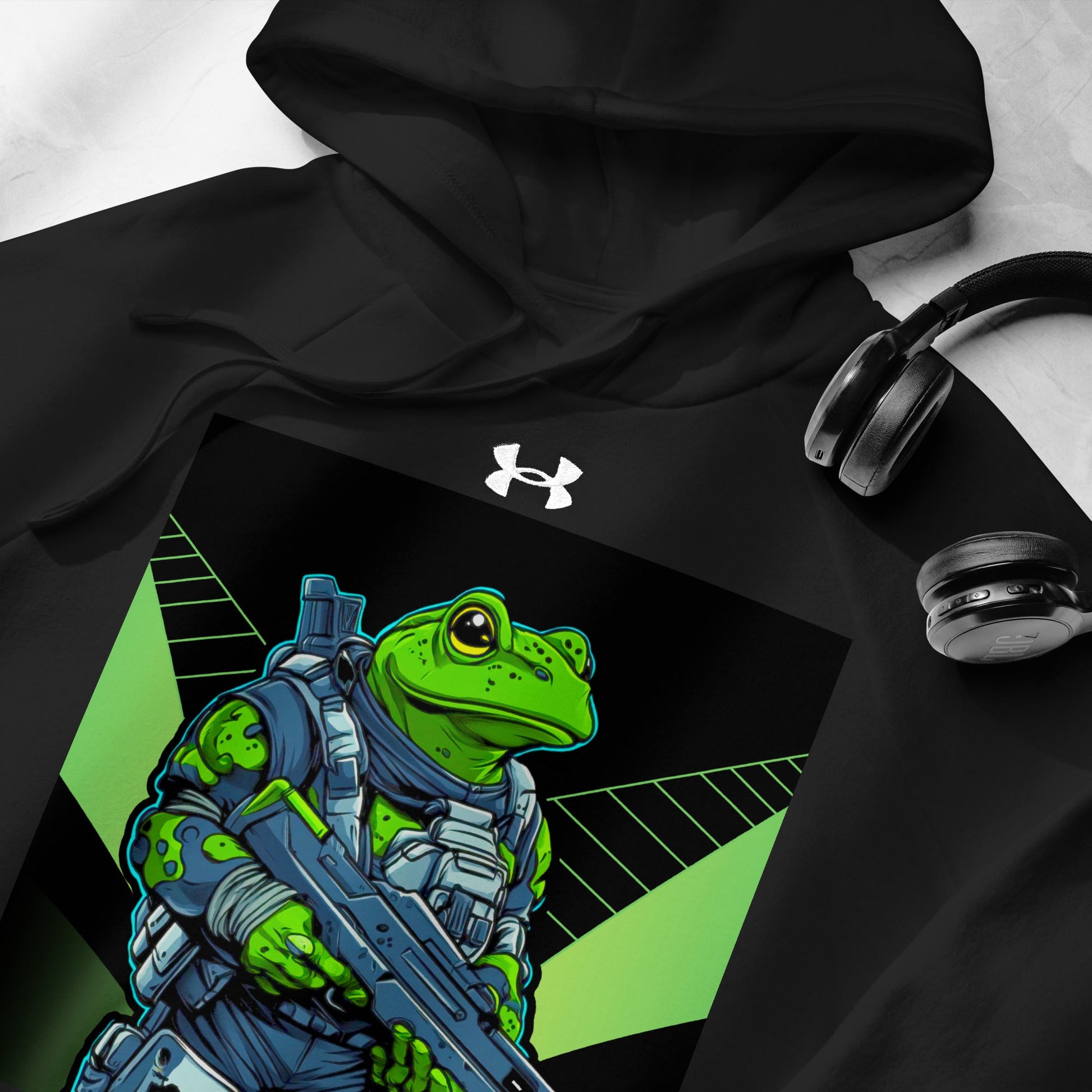 Battle Hopper - Under Armour® hoodie - BBairt