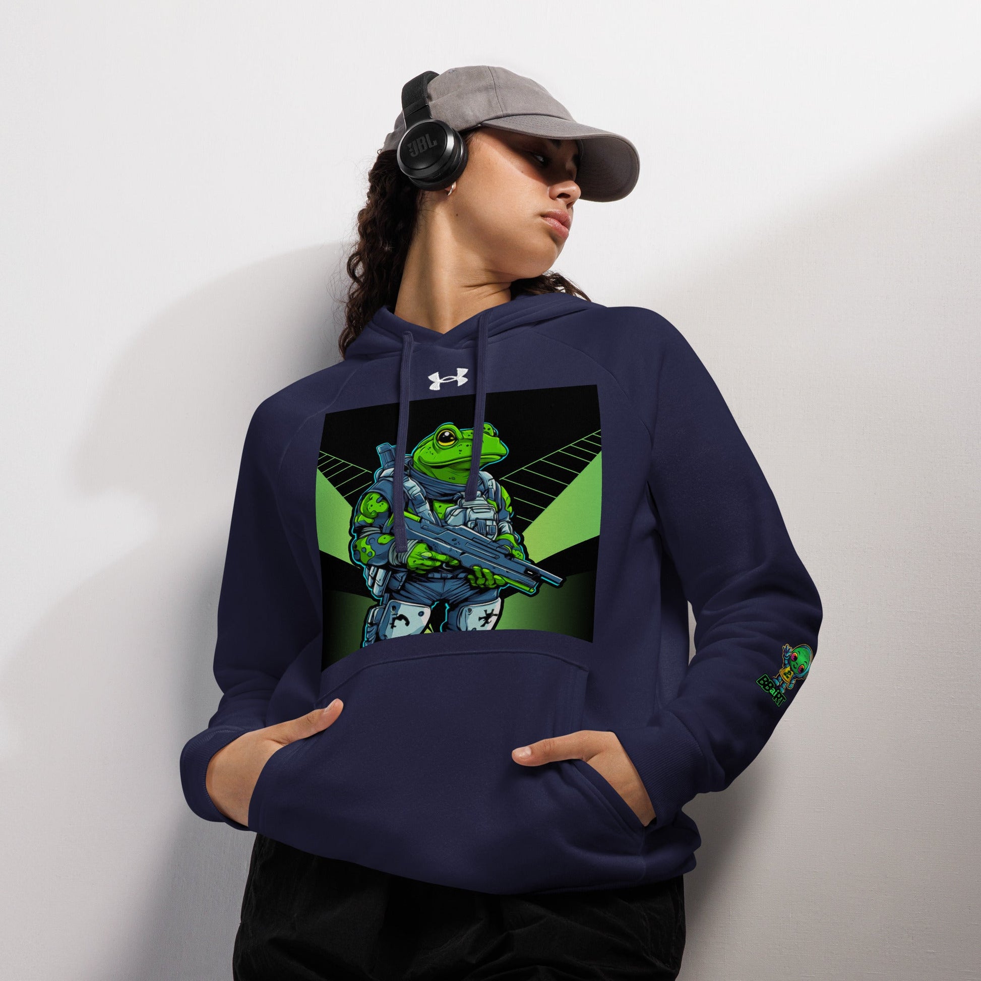 Battle Hopper - Under Armour® hoodie - BBairt