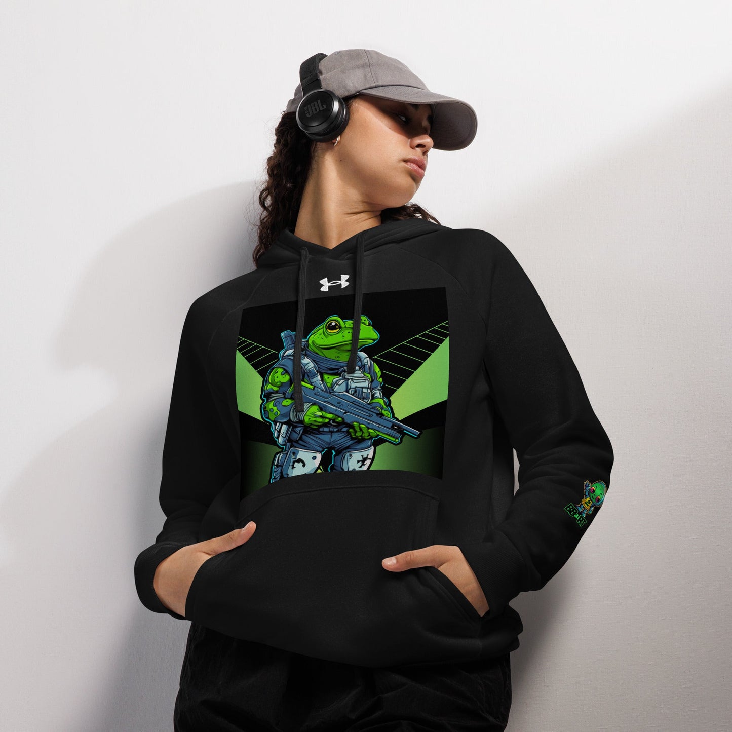 Battle Hopper - Under Armour® hoodie - BBairt