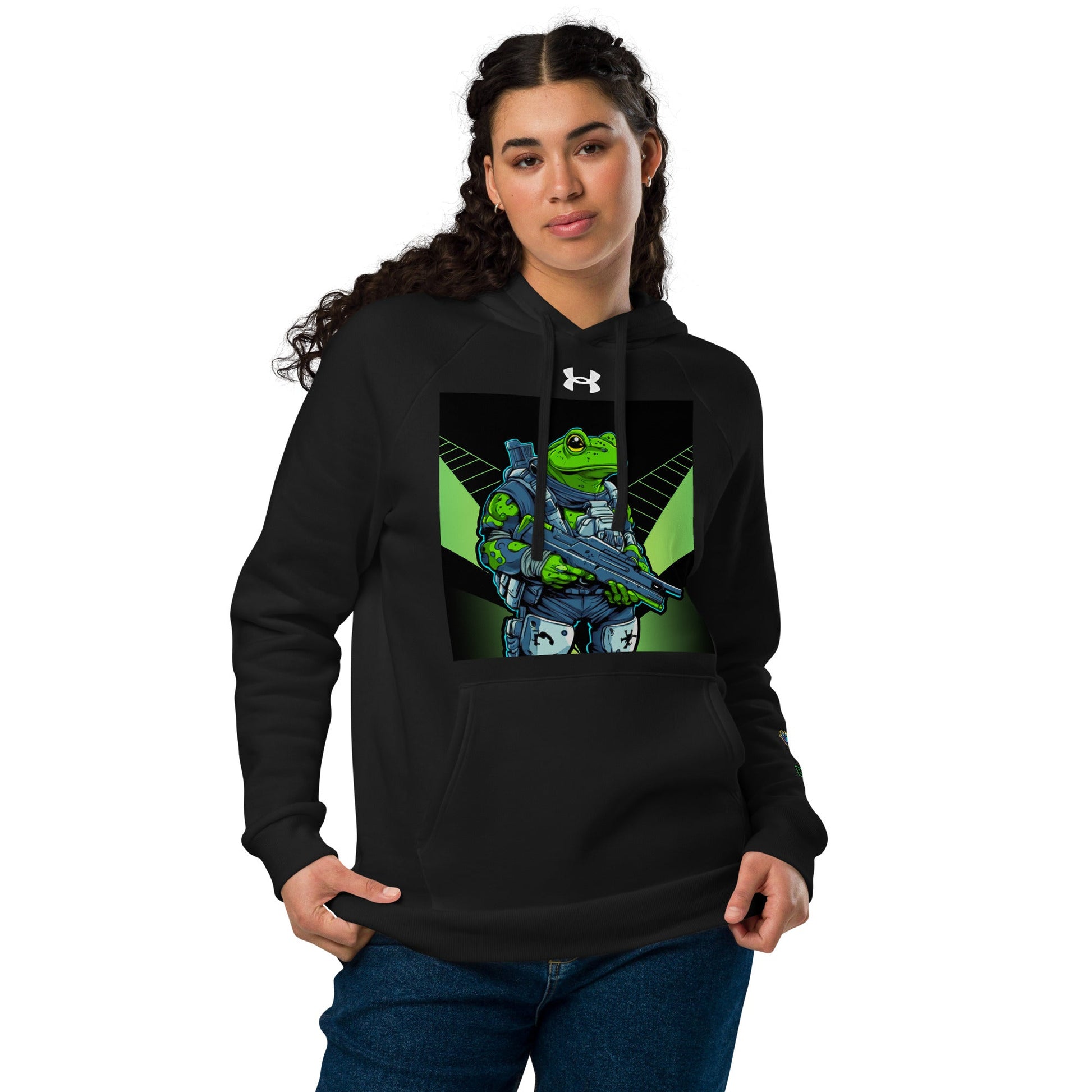 Battle Hopper - Under Armour® hoodie - BBairt