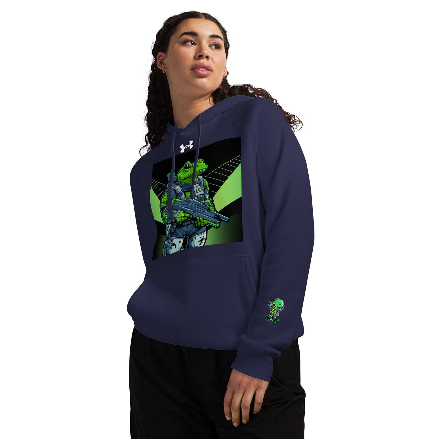 Battle Hopper - Under Armour® hoodie - BBairt