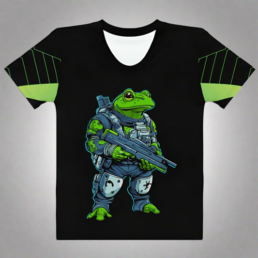 Battle Hopper - Women's All - Over Print T-Shirt - BBairt