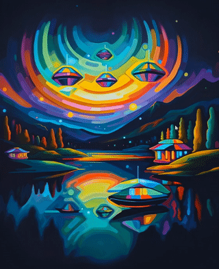 Lakeside Haven - Desk Mat