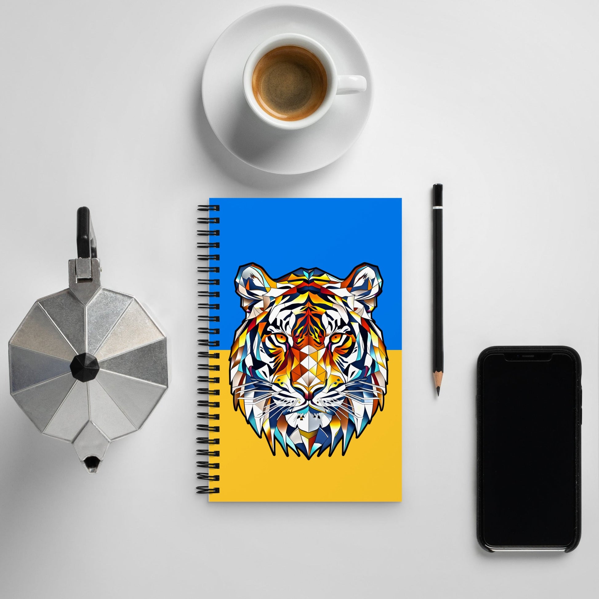 Bengal Brillaince Alt 1 - Spiral notebook - BBairt