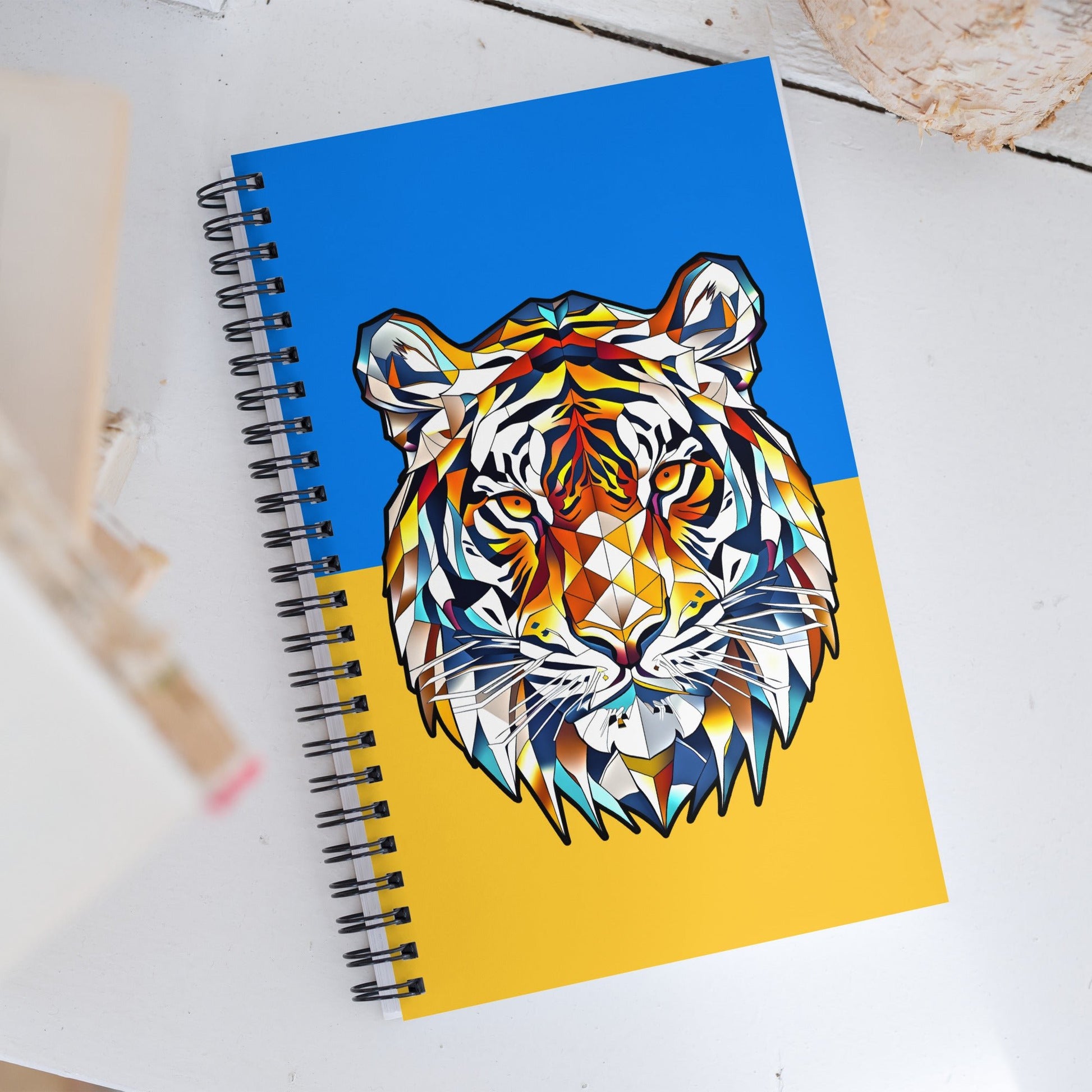 Bengal Brillaince Alt 1 - Spiral notebook - BBairt