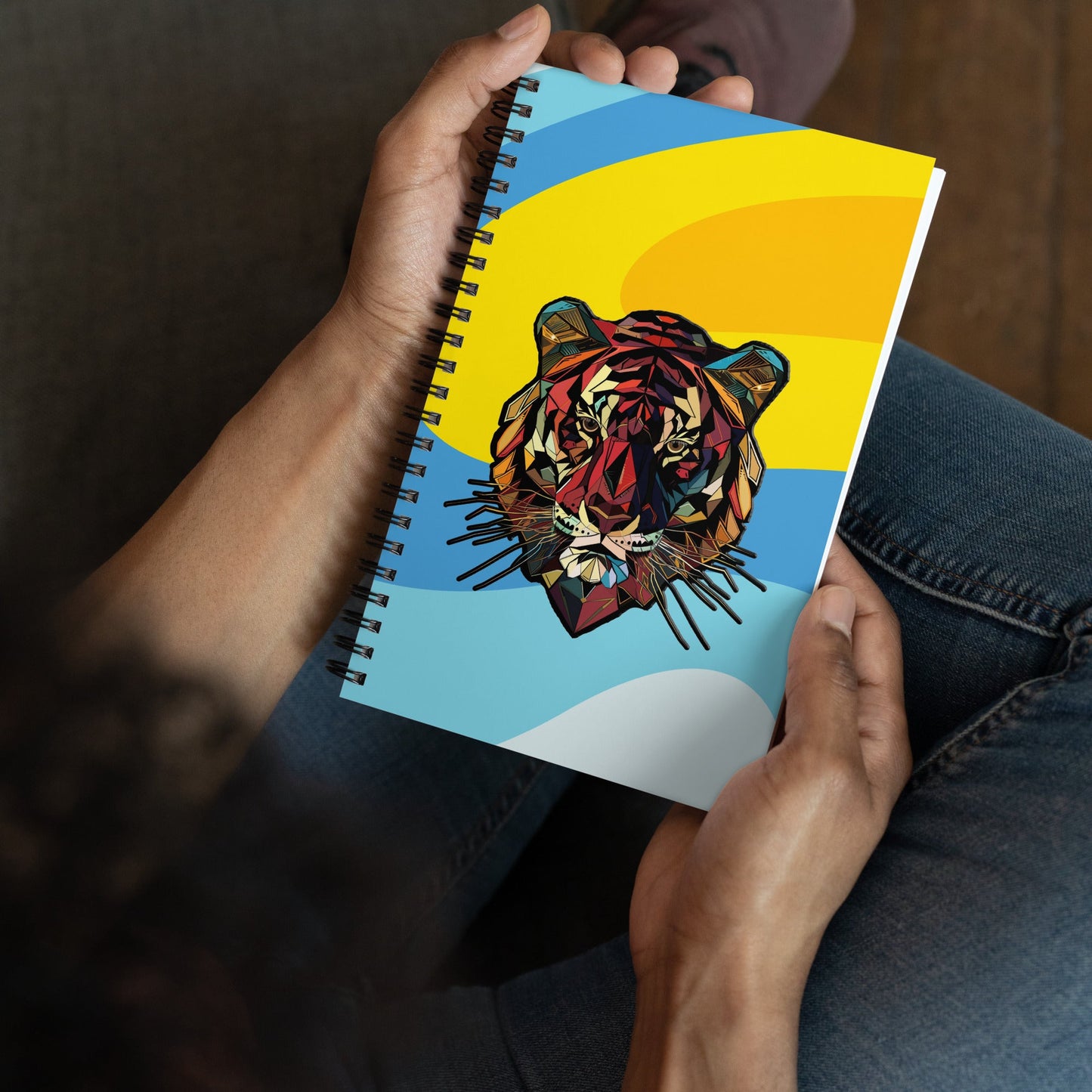 Bengal Brilliance Alt 2 - Spiral notebook - BBairt