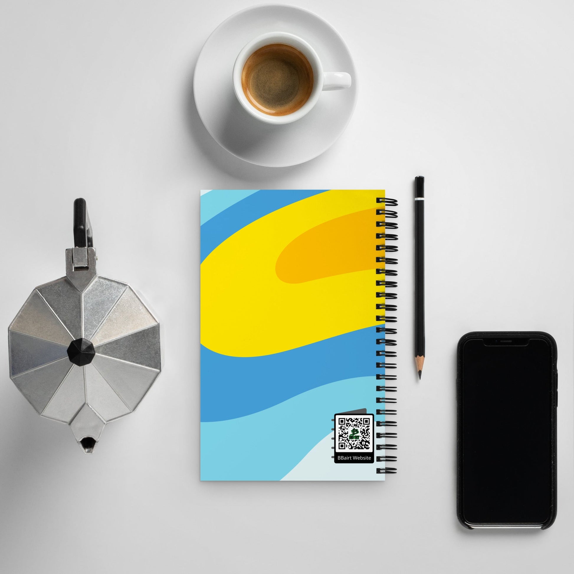 Bengal Brilliance Alt 2 - Spiral notebook - BBairt