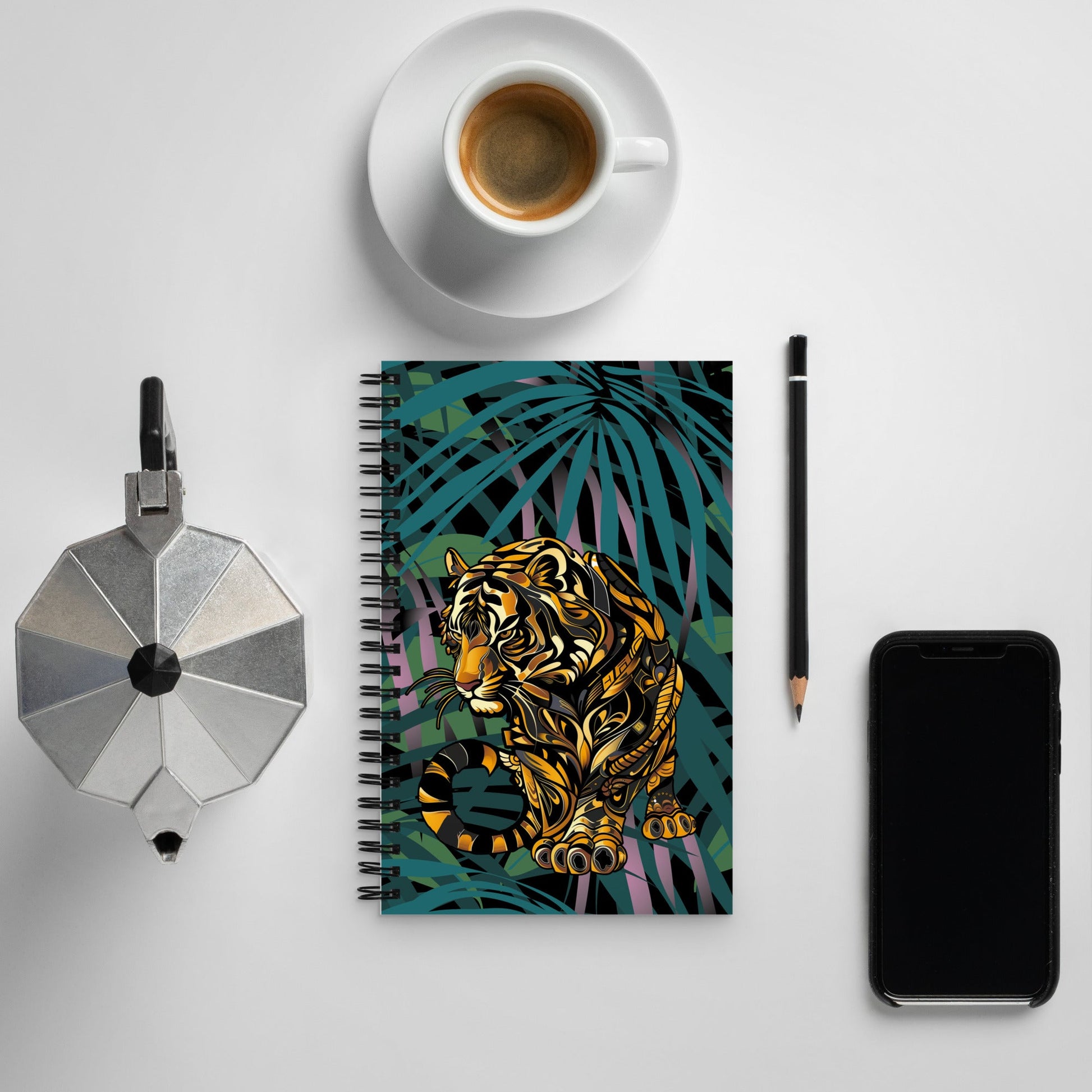 Bengal Brilliance - Spiral notebook - BBairt