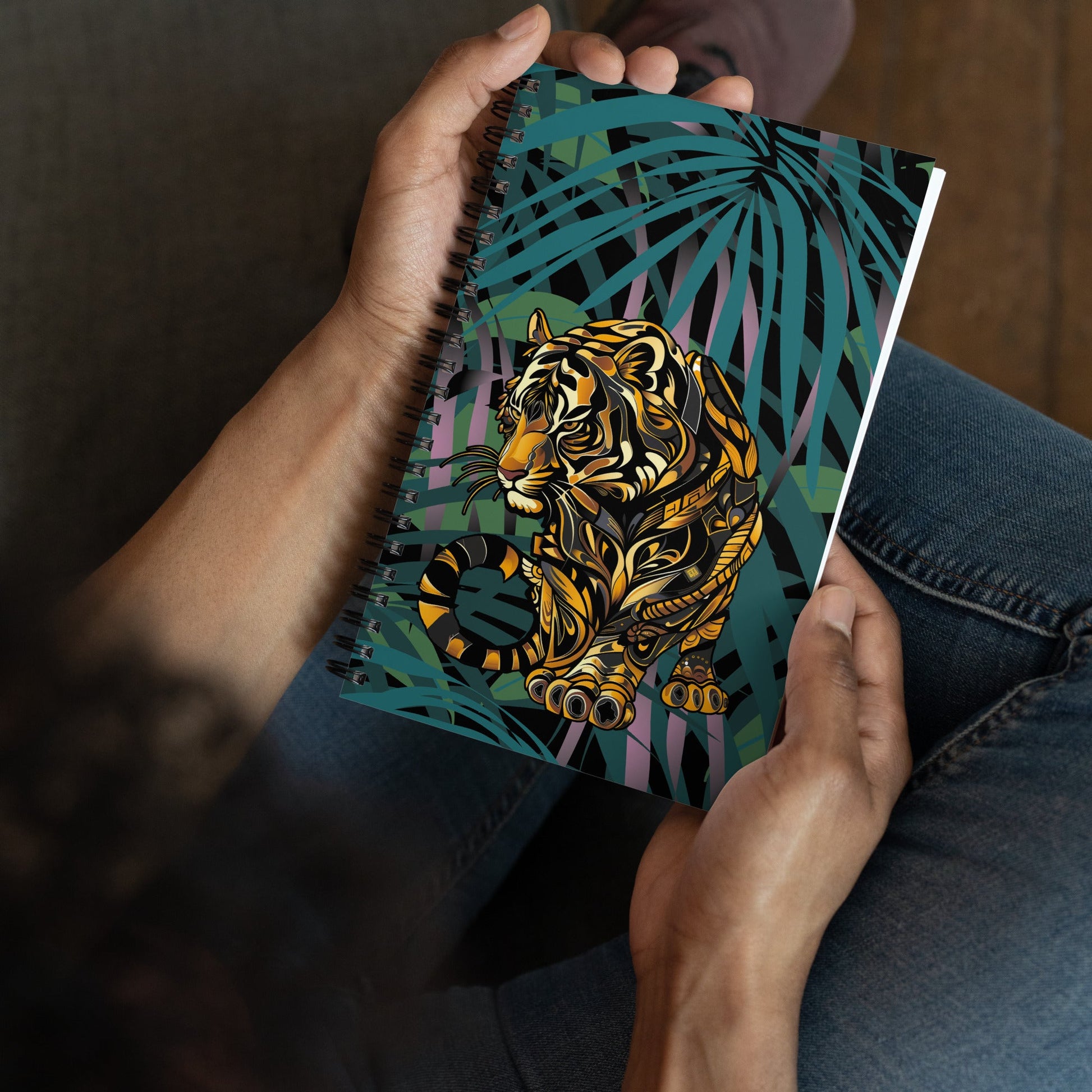 Bengal Brilliance - Spiral notebook - BBairt