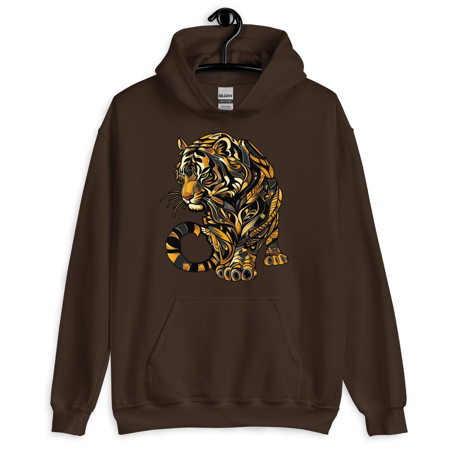 Bengal Brilliance - Unisex Gildan 18500 Hoodie - BBairt