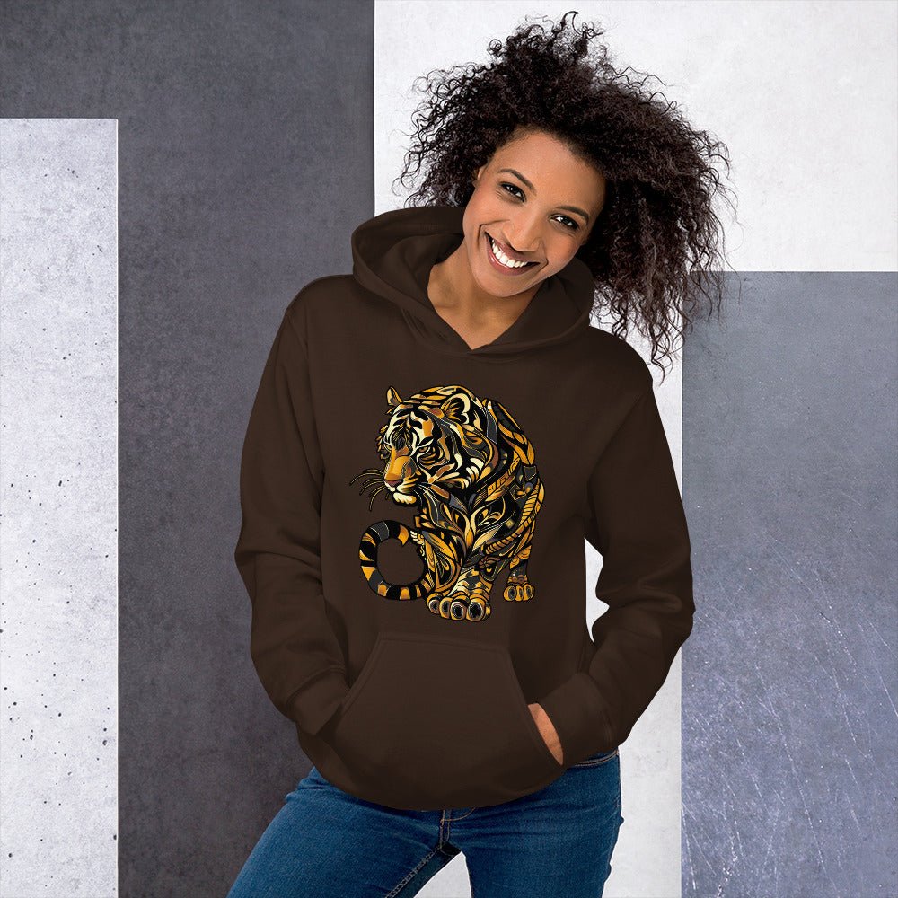 Bengal Brilliance - Unisex Gildan 18500 Hoodie - BBairt
