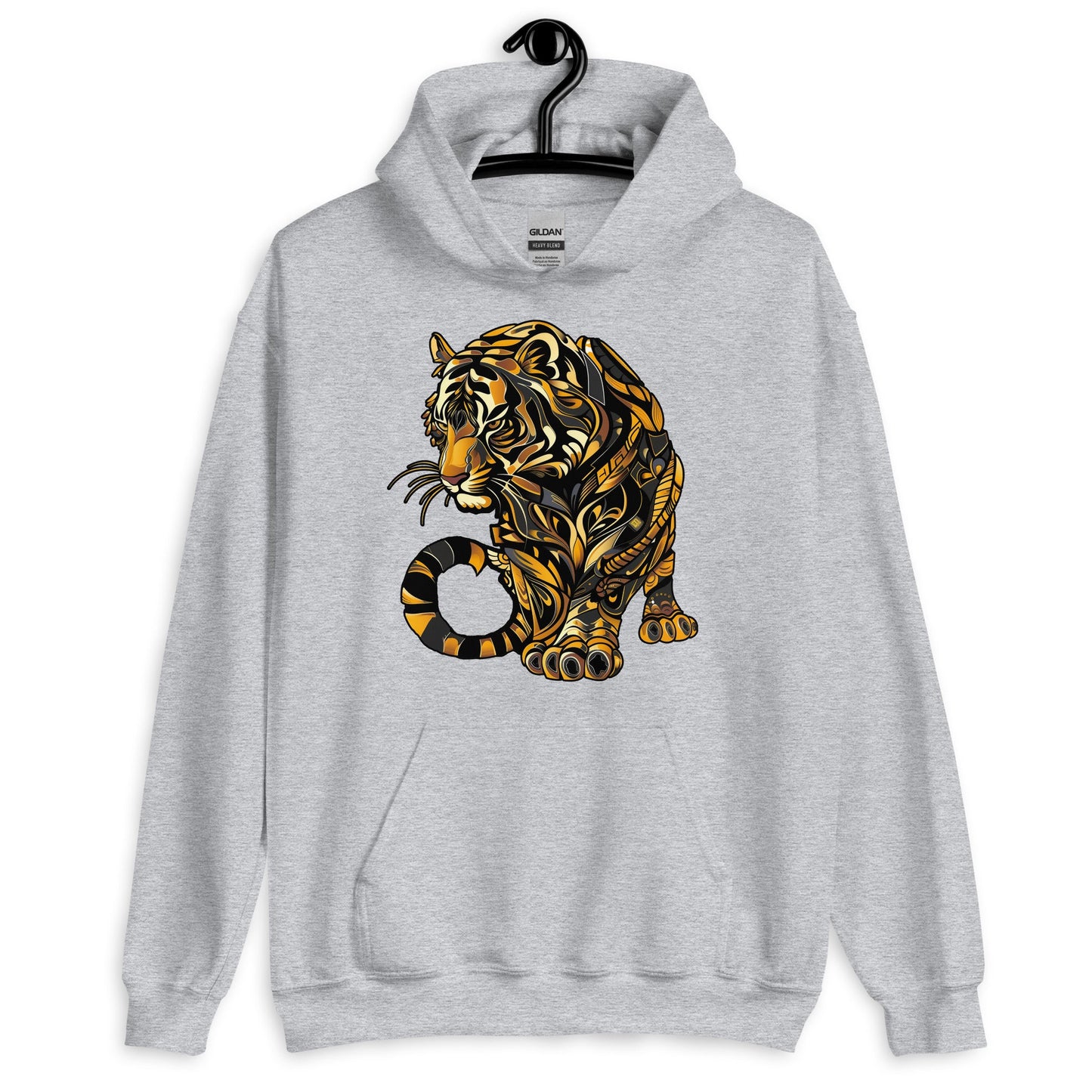 Bengal Brilliance - Unisex Gildan 18500 Hoodie - BBairt