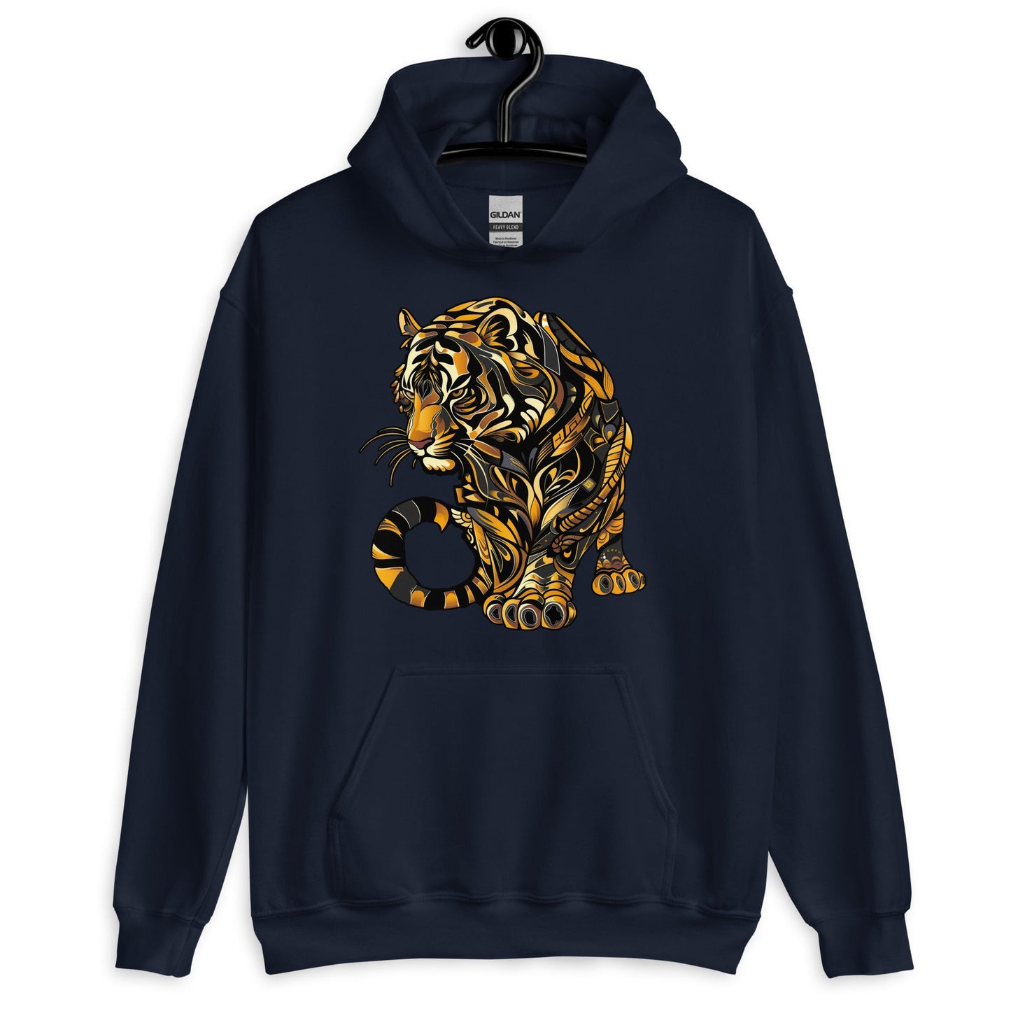 Bengal Brilliance - Unisex Gildan 18500 Hoodie - BBairt