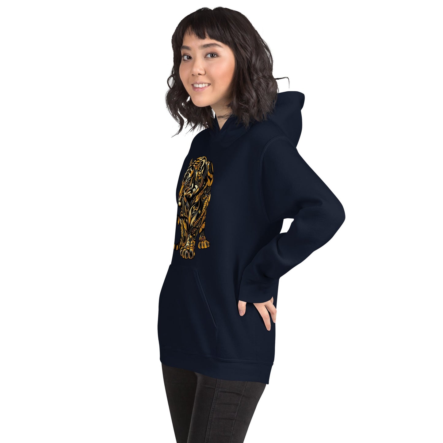Bengal Brilliance - Unisex Gildan 18500 Hoodie - BBairt