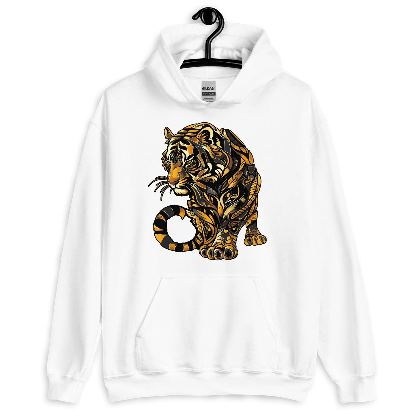 Bengal Brilliance - Unisex Gildan 18500 Hoodie - BBairt
