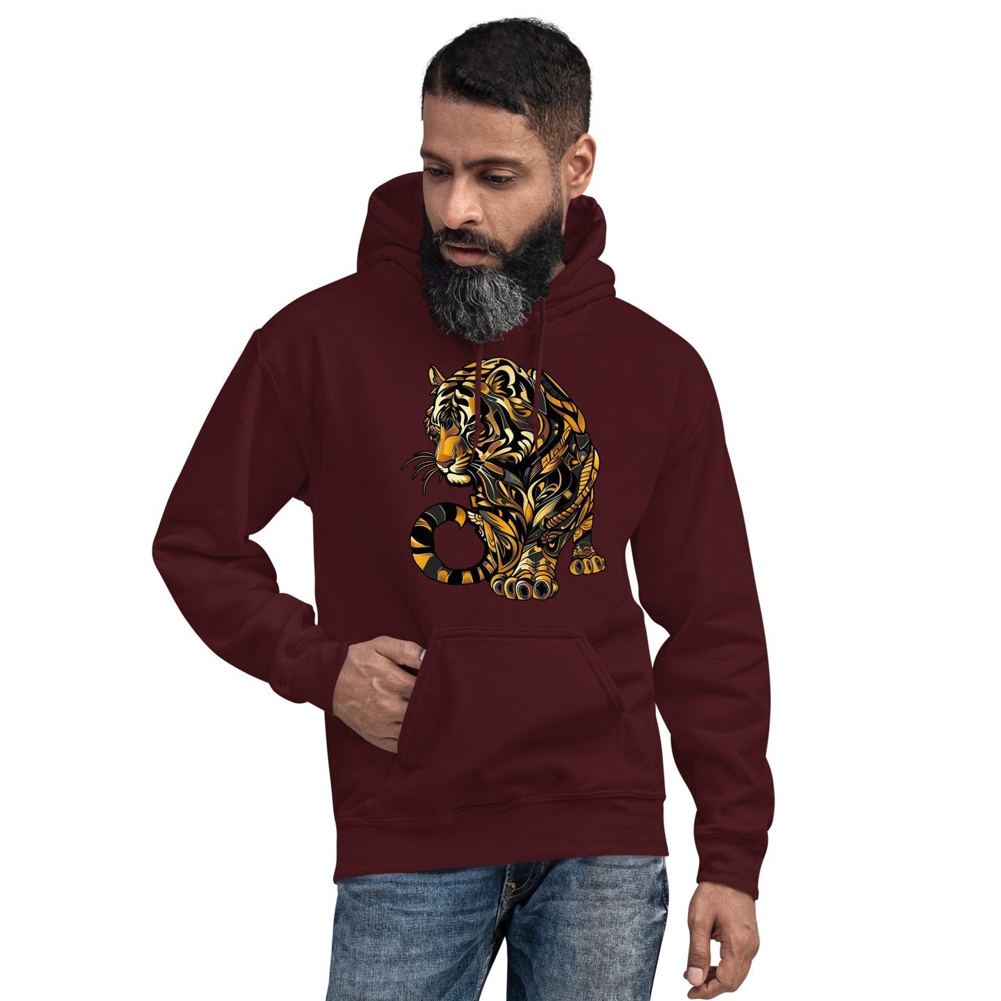 Bengal Brilliance - Unisex Gildan 18500 Hoodie - BBairt